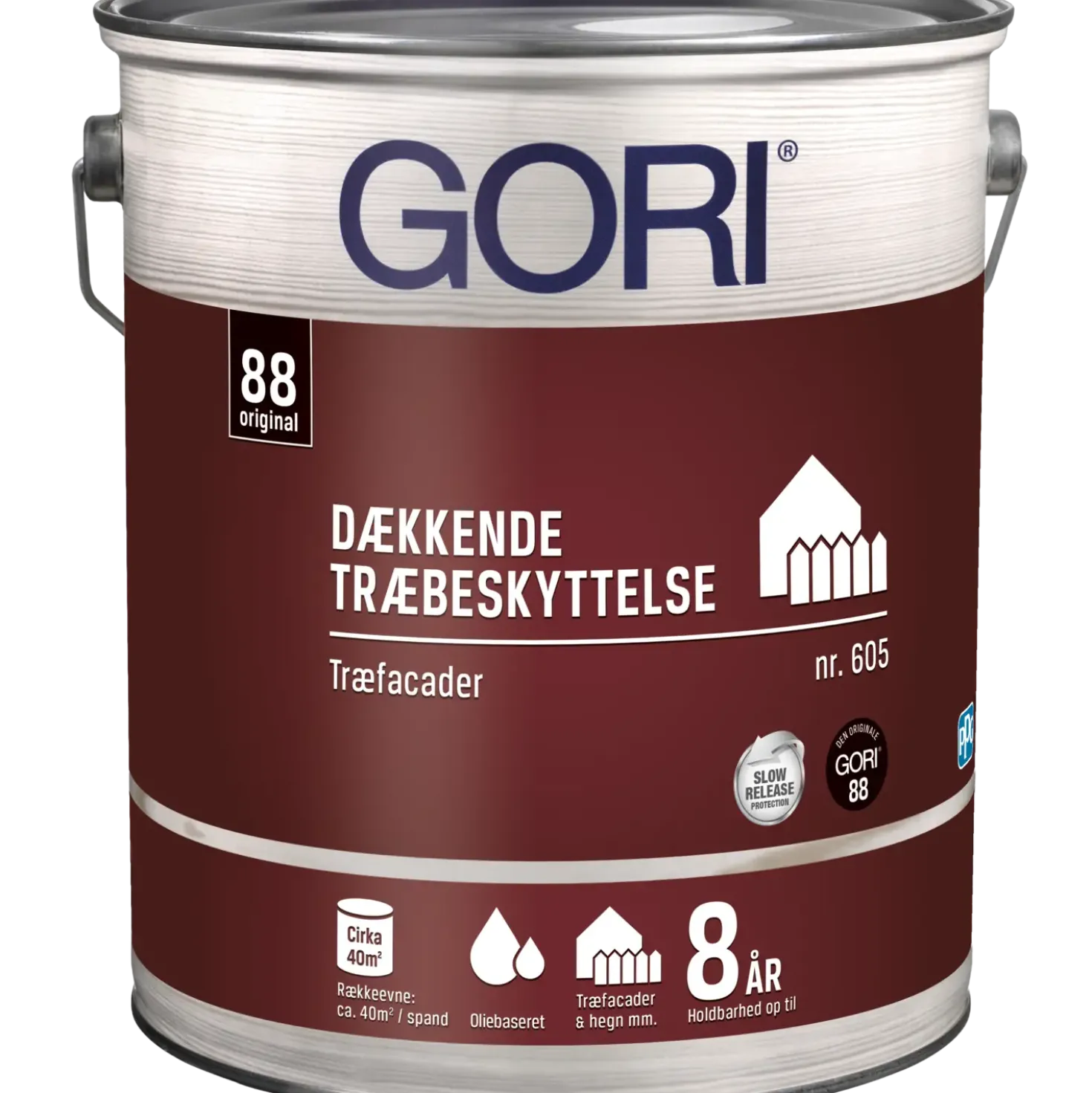 GORI 605 dækkende træbeskyttelse lys dodenkop 5 L