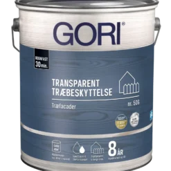 GORI 506 transparent træbeskyttelse farveløs 5 L