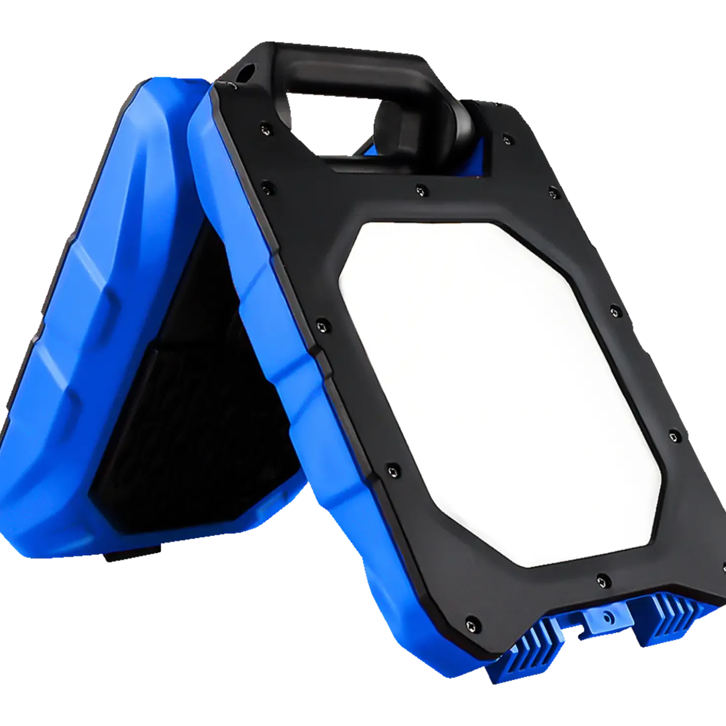 Gripo sammenklappelig arbejdslampe 2x10 W 1500 Lumen blå