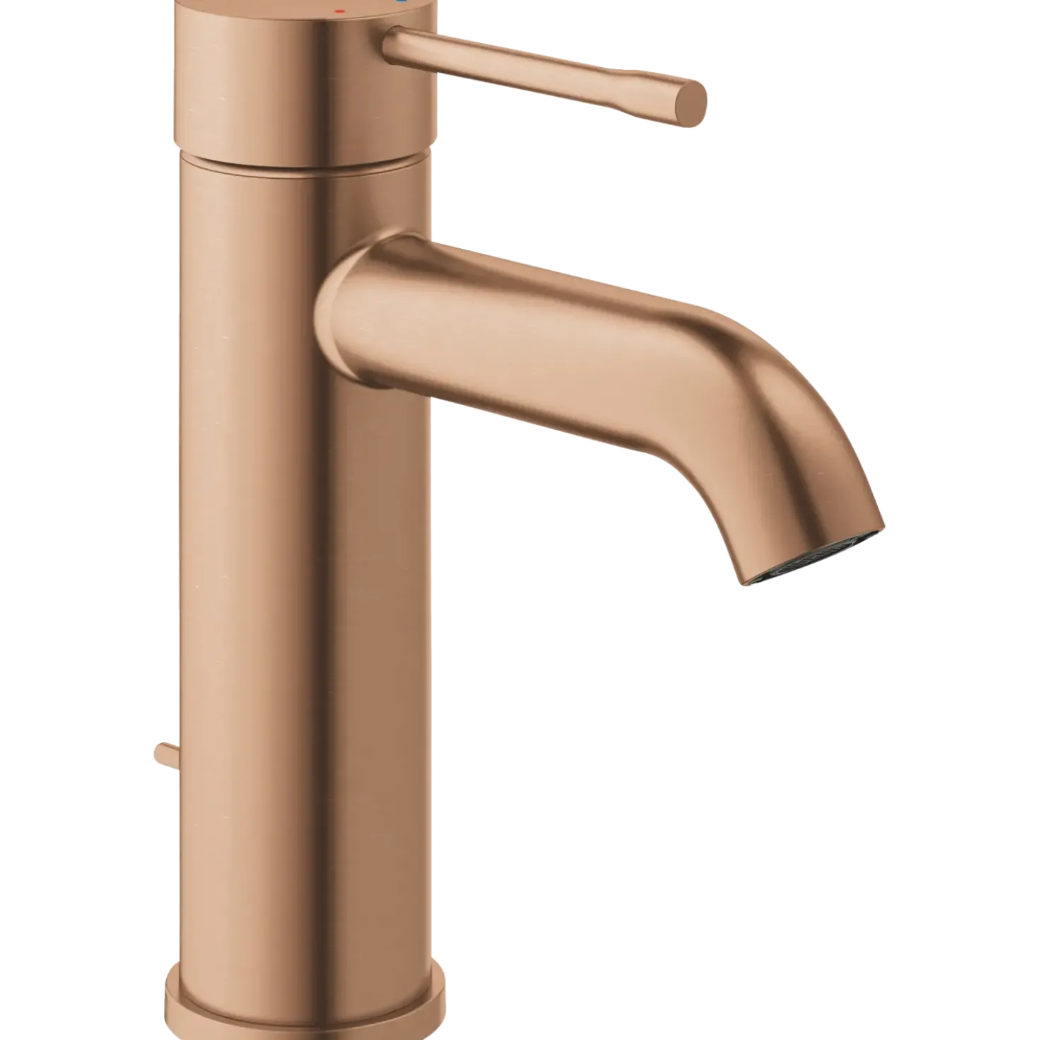 Grohe Essence håndvaskarmatur m/pop-up bundventil børstet kobber