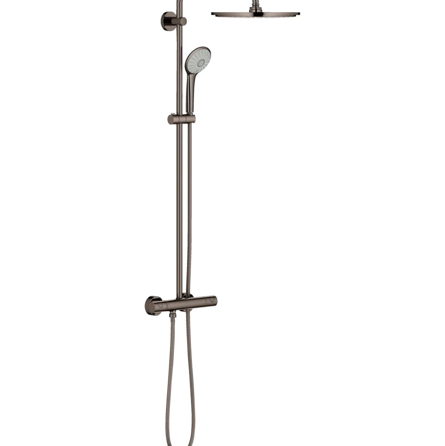 Grohe Euphoria brusesæt m/termostat poleret stål