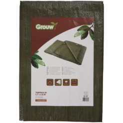 Grouw presenning 1,7 x 2 m