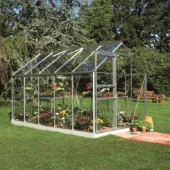 Halls Popular 106 6,2 m² alu 3 mm hærdet glas
