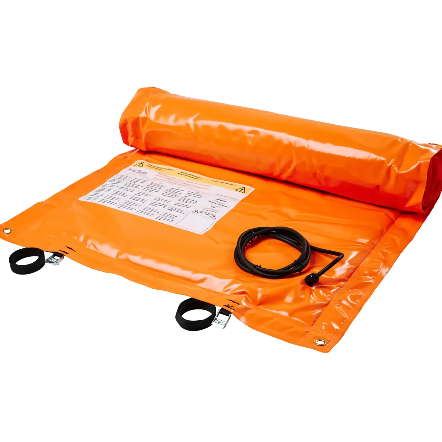 Heatcom vintermåtte Orange 1x3 IEC309