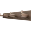 Home>it knagerække m/4 knager 280x40 mm rustfrit stål