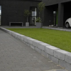 IBF Holmegaardsten®, halve, 14x10,5x5,5 cm, antracit