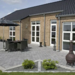 IBF Holmegaardsten®, Halve, 10x10,5x7 cm, antracit