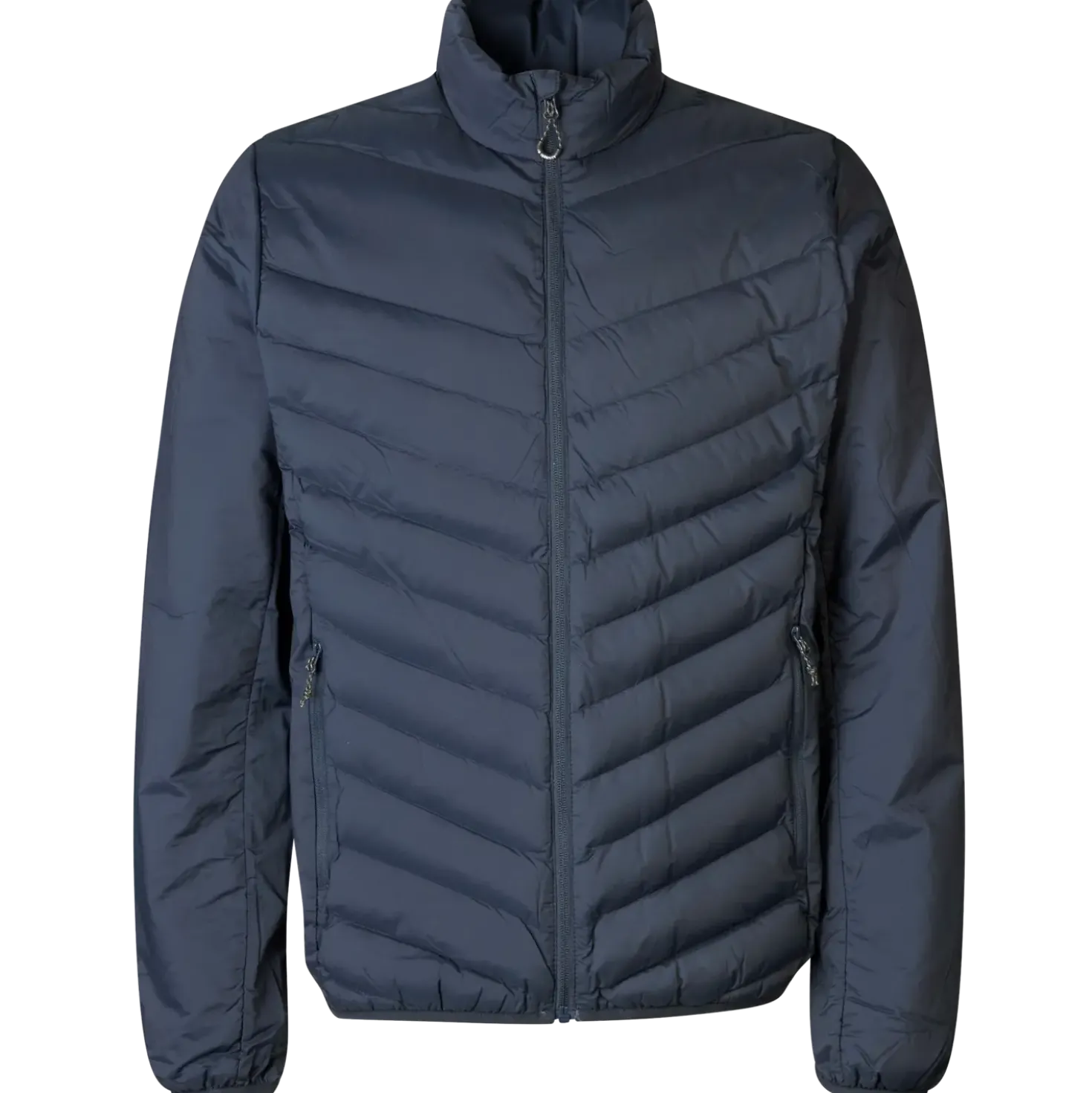 ID herre padded jakke stretch navy str. L