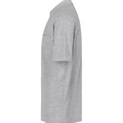ID klassisk herre poloshirt grå melange str. XL