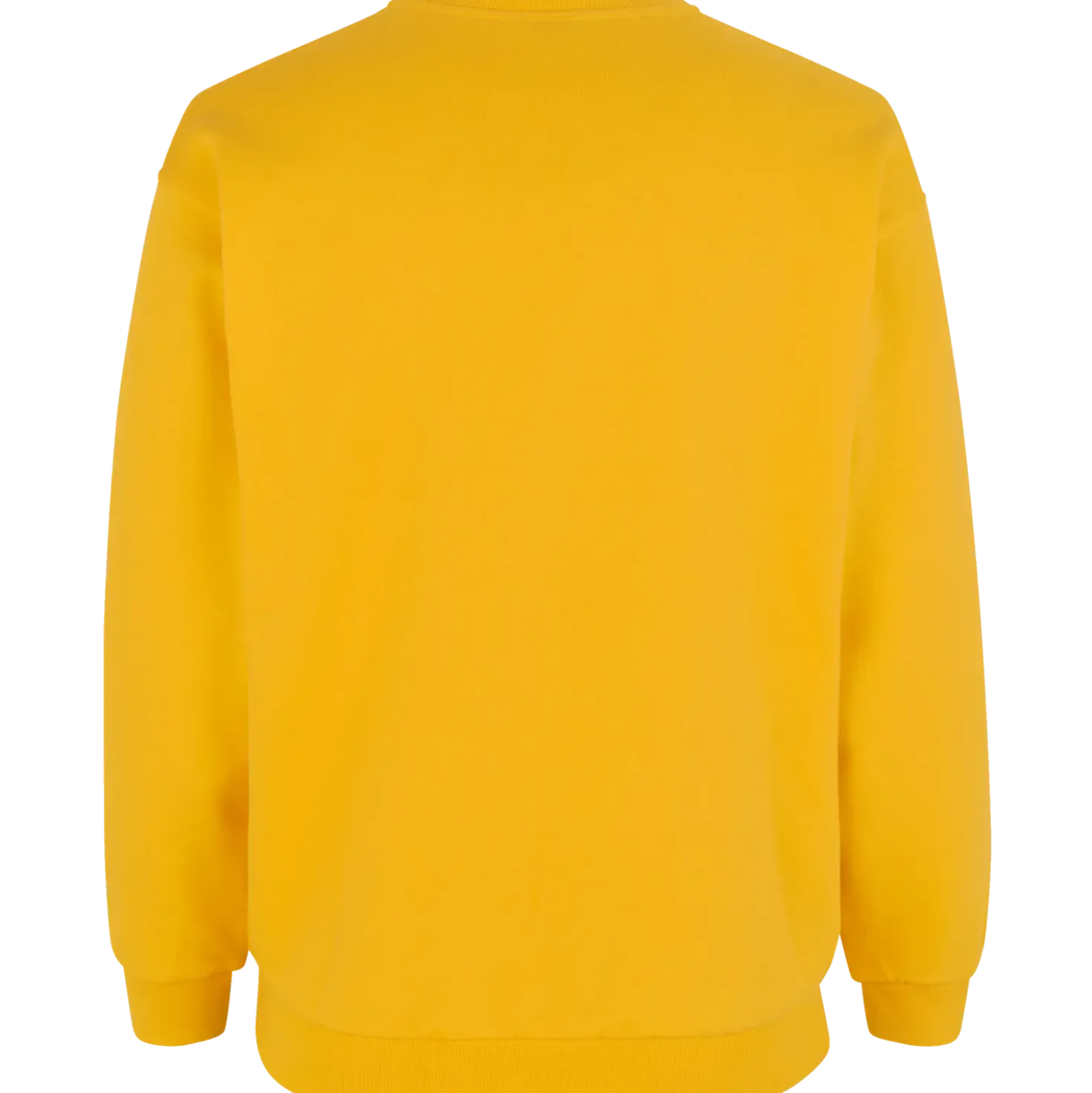 ID klassisk herre sweatshirt gul str. XL