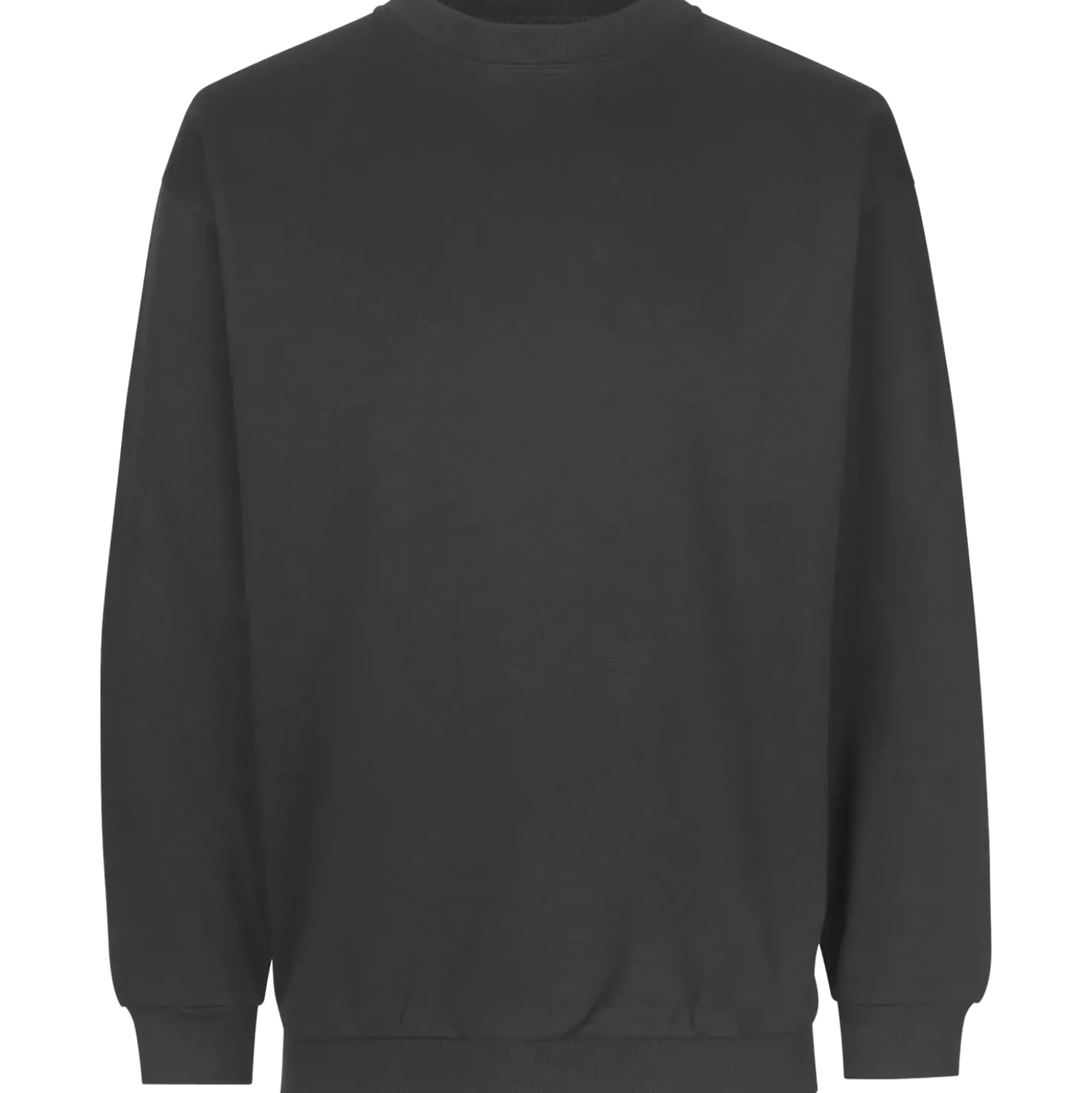ID klassisk herre sweatshirt koks grå str. 2XL
