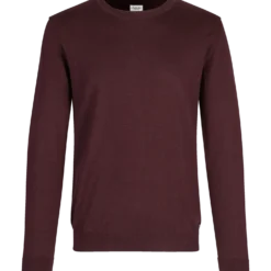 ID Pullover herre bordeaux melange str. M