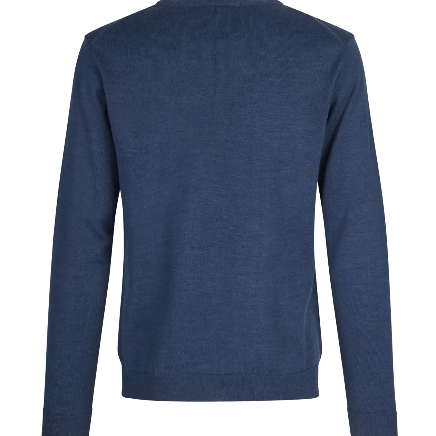 ID S650 Pullover herre blå melange str. M
