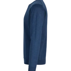 ID S650 Pullover herre blå melange str. M
