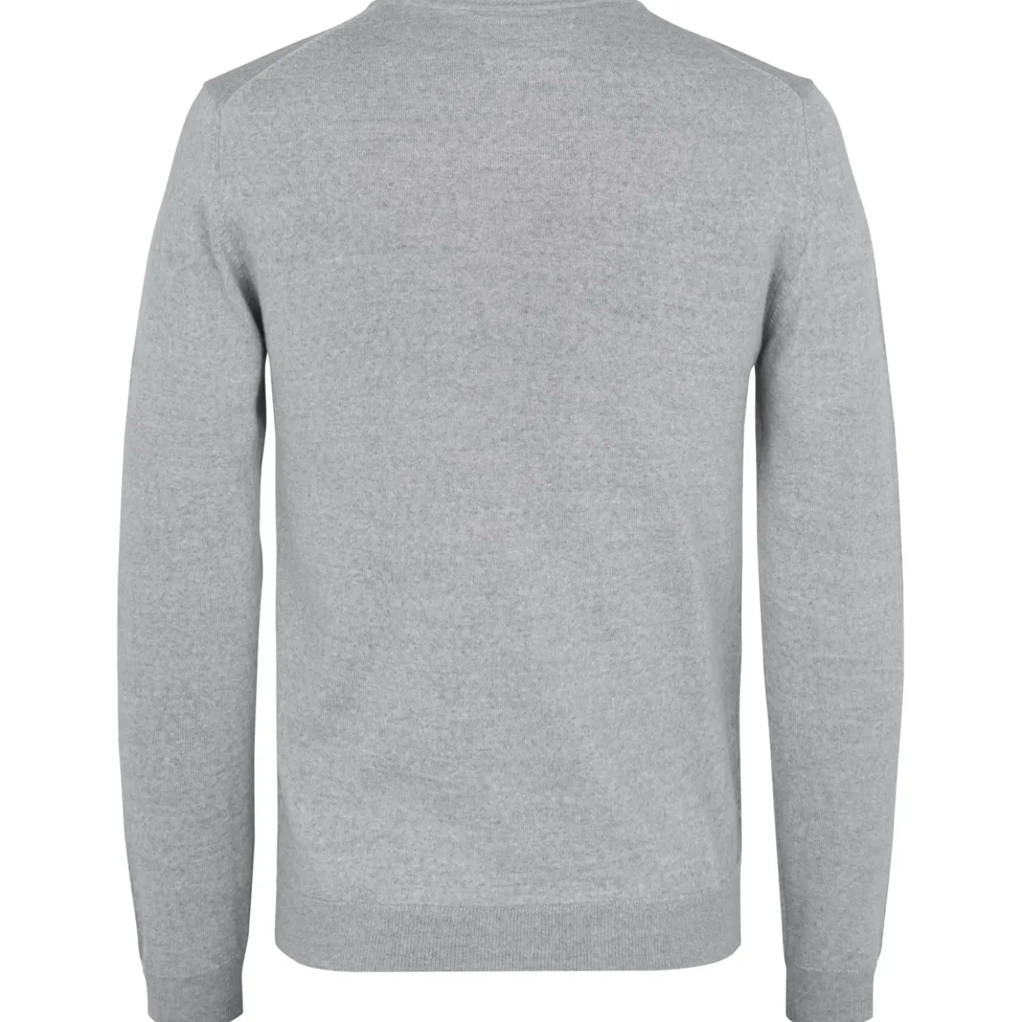 ID S650 Pullover herre lys grå melange str. L