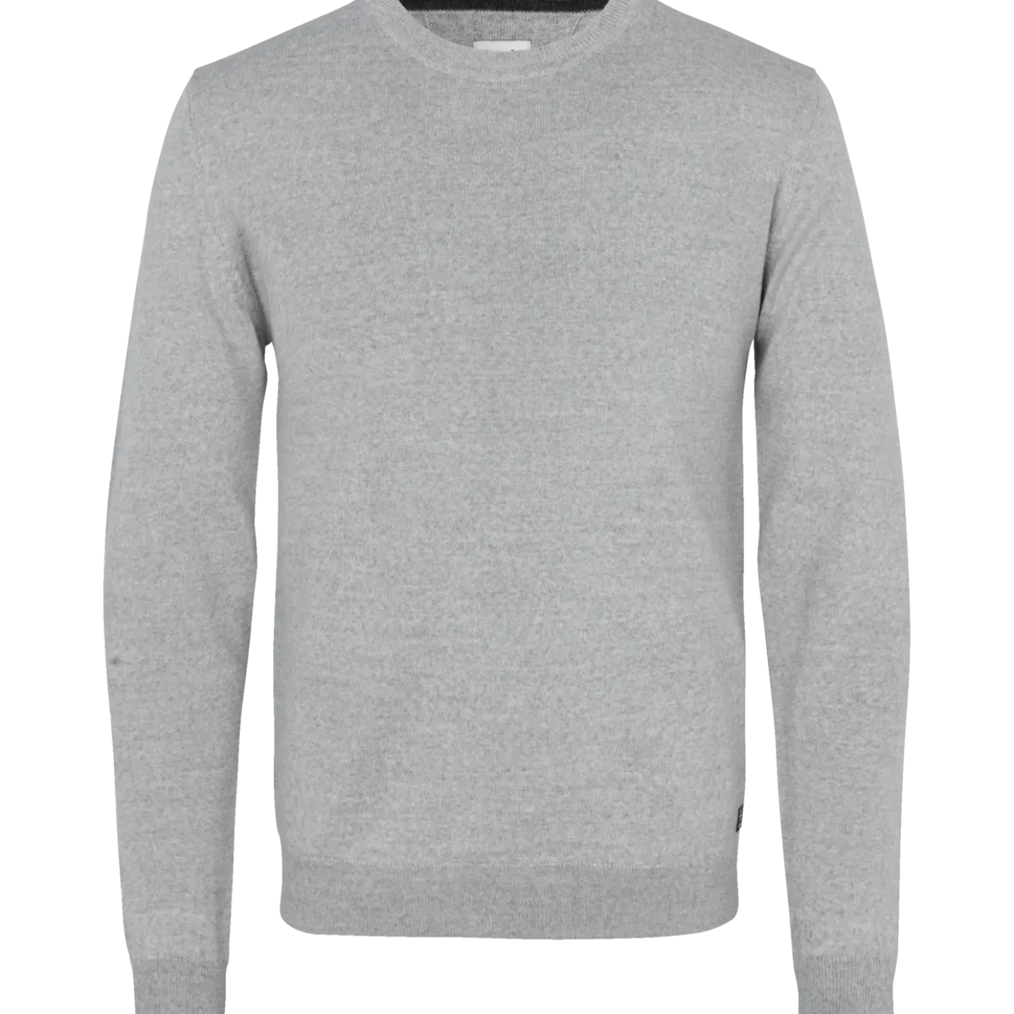 ID S650 Pullover herre lys grå melange str. L