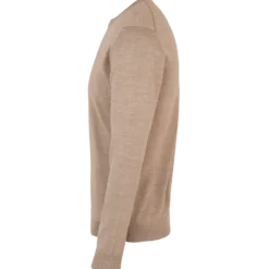 ID S650 Pullover herre sand melange str. XL