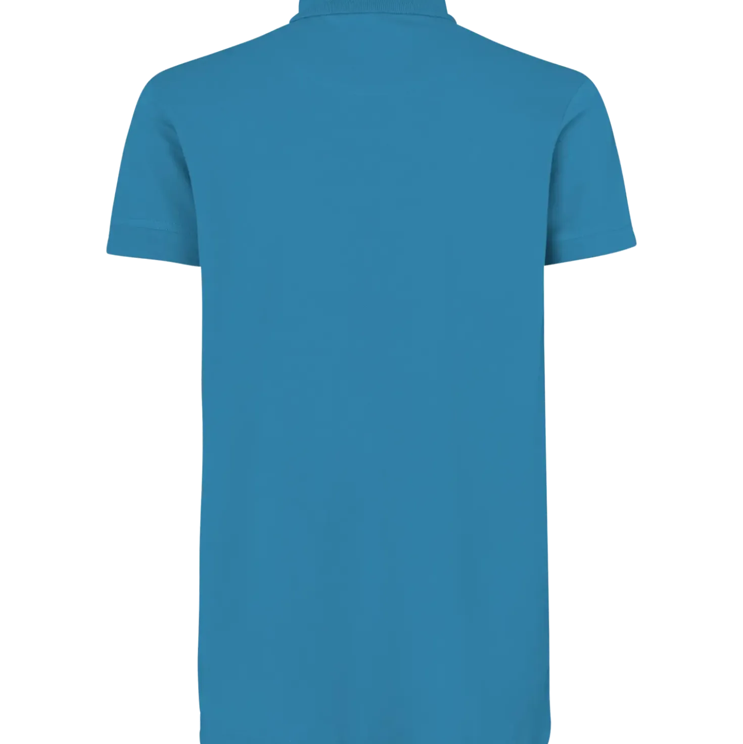 ID stretch herre poloshirt turkis str. S
