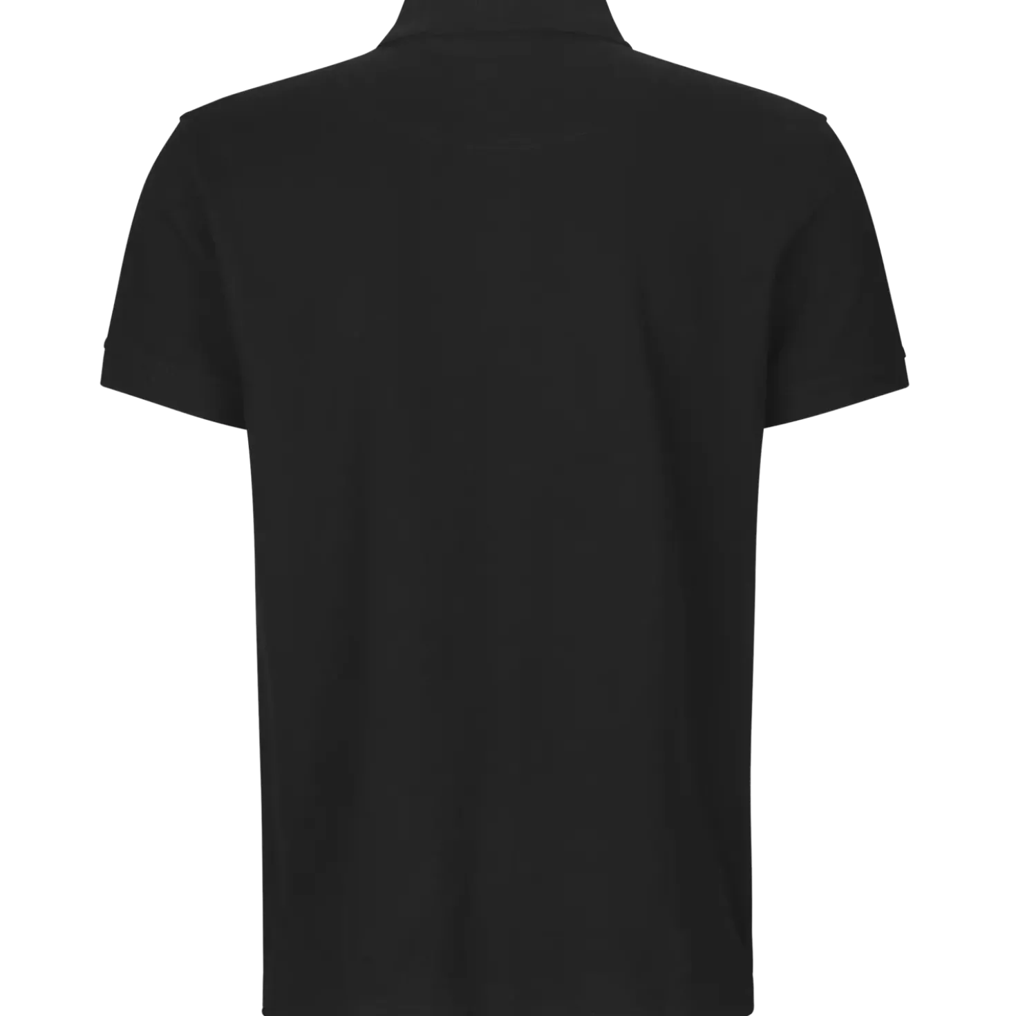 ID 0525 Stretch poloshirt sort str. L