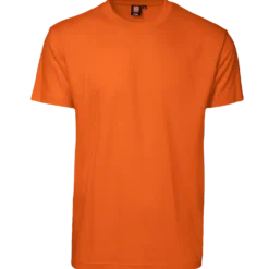 ID T-Time t-shirt kortærmet orange str. L