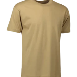 ID T-Time t-shirt kortærmet sand str. L
