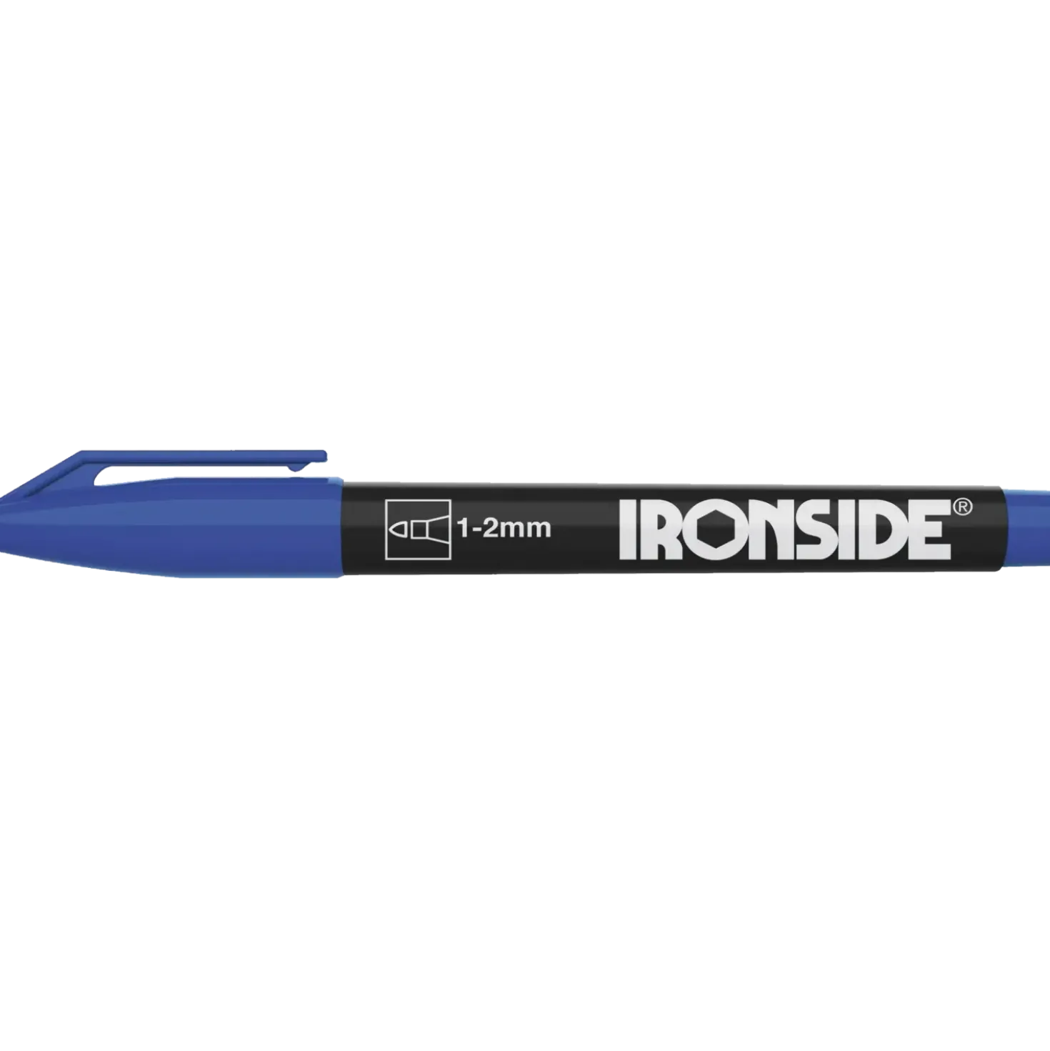Ironside permanent marker blå