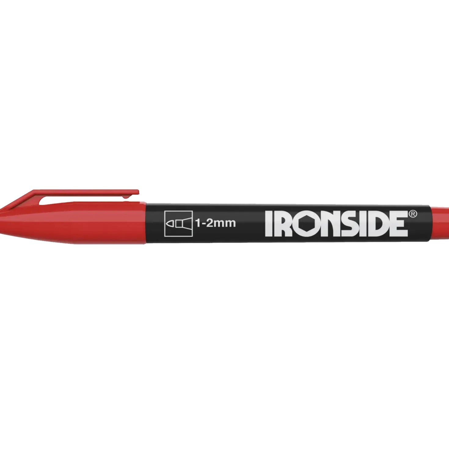 Ironside permanent marker rød