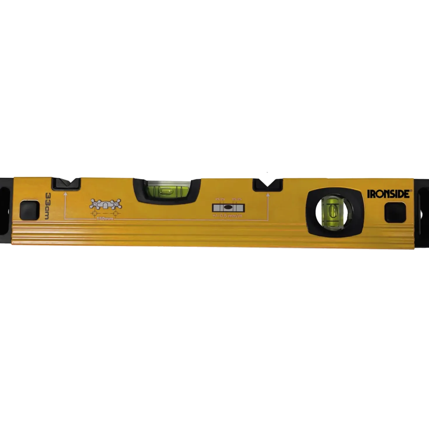 Ironside vaterpas t/installation af haner 33cm