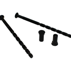 Jasa knækskrue M4x75 mm mat sort