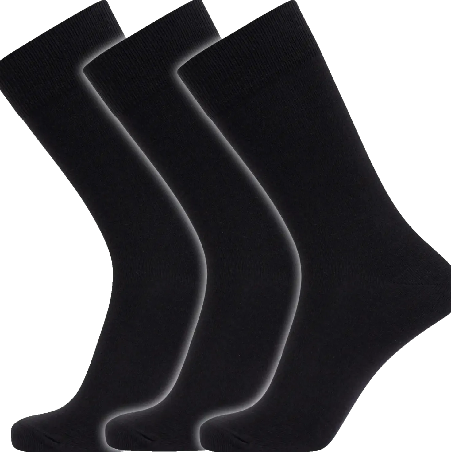 JBS Active-wear strømper 3-pak str. 40-46 sort