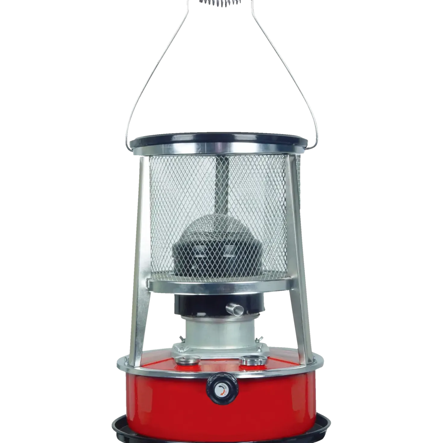 Juliana petroleum drivhusvarmer 3,6 L alu/rød