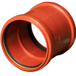 Kaczmarek dobbeltmuffe Ø110 mm L 124 mm