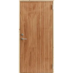 Kilsgaard udhusdør fyrretræ u/glas 92x948x2050 mm højrehængt