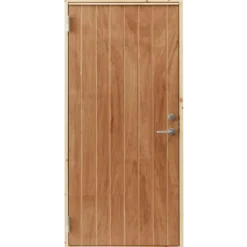 Kilsgaard udhusdør fyrretræ u/glas 92x948x2050 mm venstrehængt