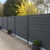 Kirkedal aluminium komposithegn startsæt K2 (dobbeltklink), sort/sort