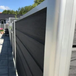 Kirkedal aluminium komposithegn forlængersæt K1 (fer/not), sort