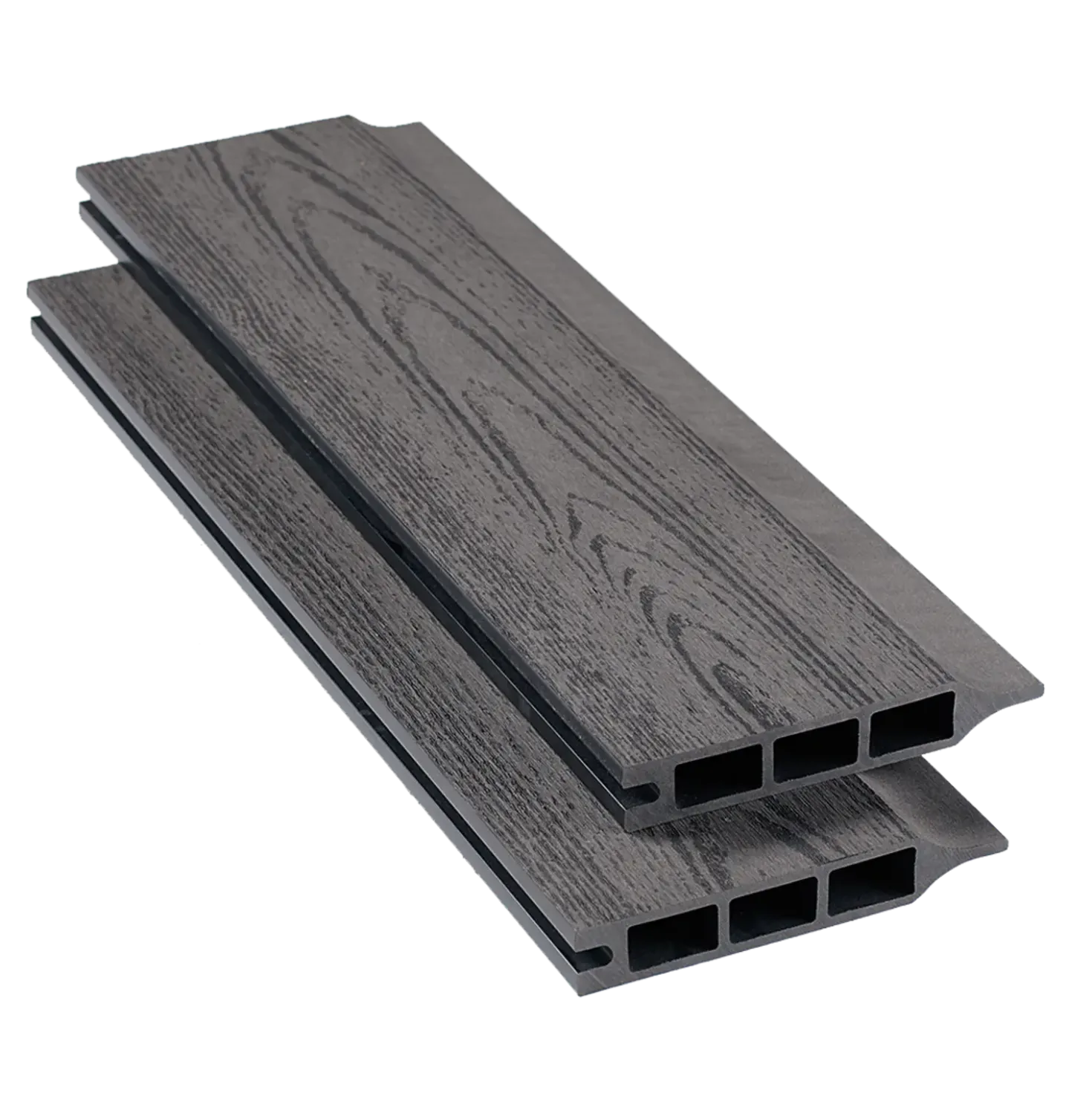Kirkedal aluminium komposithegn forlængersæt K1 (fer/not), sort
