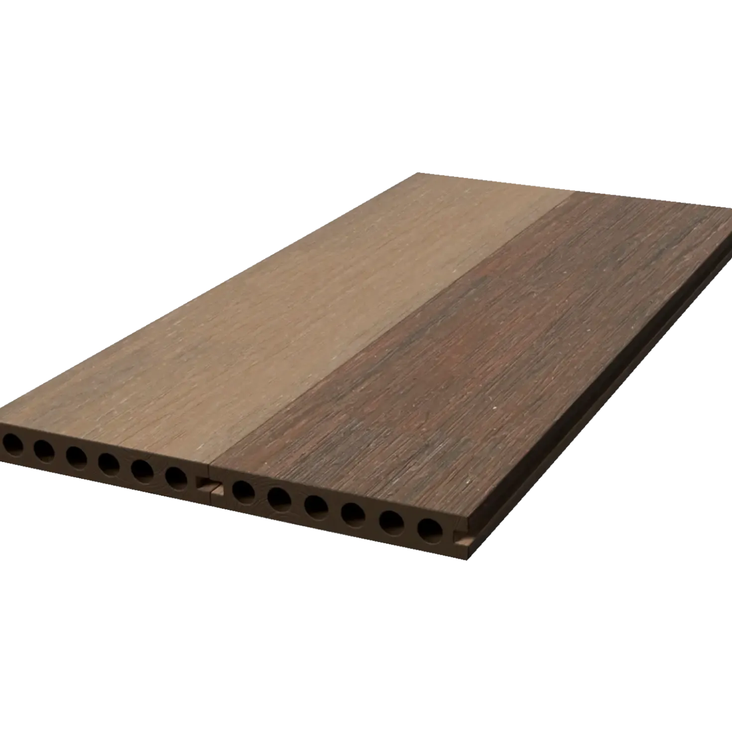 Kirkedal Heimdal terrasseplank eg/hårdttræ 22 x 130 x 4000 mm