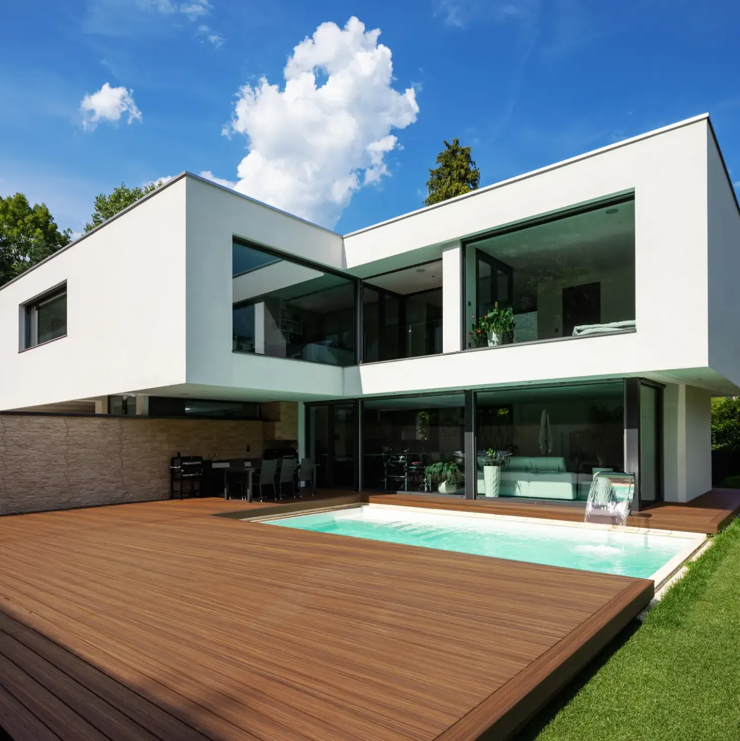 Kirkedal Heimdal terrasseplank eg/hårdttræ 22 x 130 x 4000 mm