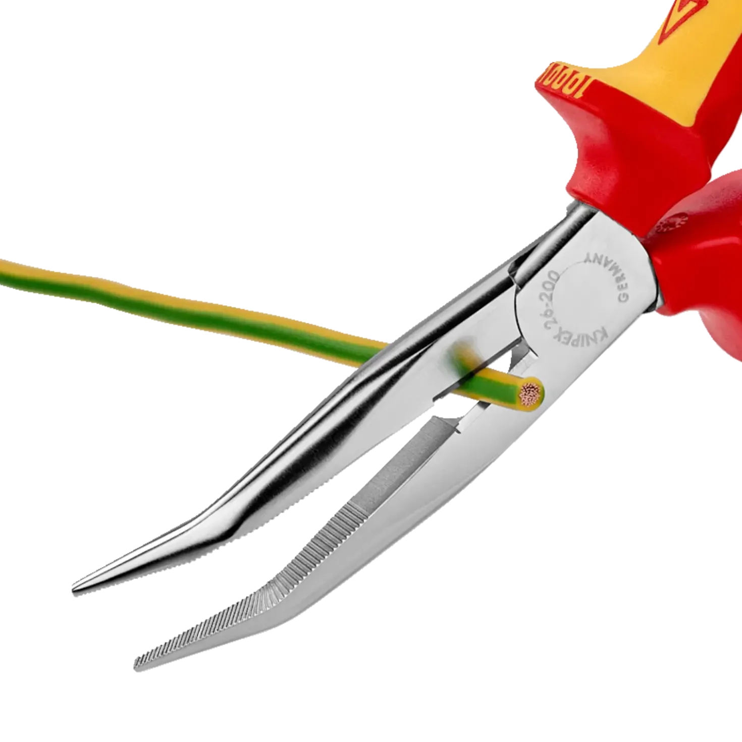 Knipex spidstang bøjet 200 mm