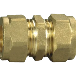 Kobling klemring 10x10 mm messing