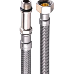 Kombi flex armatur slange M10x3/8" omløber 50 cm