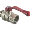 Kuglehane m/langt greb muffe/nippel 1/2"