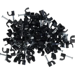 Ledn.clips R 3-5 100 stk. sort