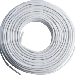 LED.rund 100 m H03VV-F hvid