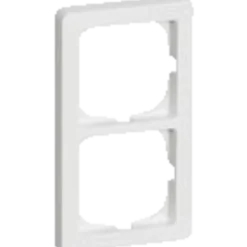LK Fuga baseline 63 ramme 2x1 modul hvid