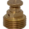Luftskrue t/radiator 1/2" messing