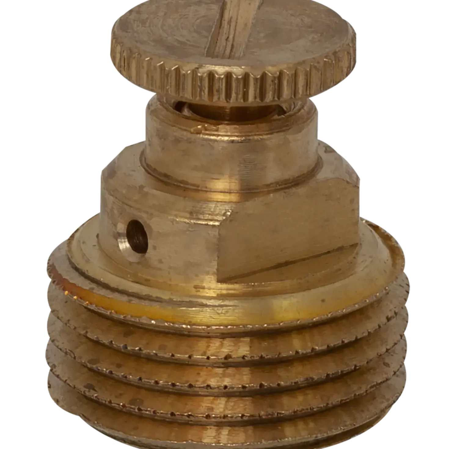 Luftskrue t/radiator 1/2" messing
