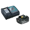 Makita 191A24-4 18V LXT batteri pakke BL1830B 3.0 Ah batteri +DC18RC lynlader