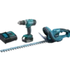 Makita DLX2113S Kombo-kit akku skruemaskine / hækkeklipper LXT 18V 3,0 Ah